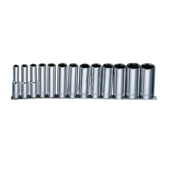 Набор головок торцевых глубоких MAXI-DRIVE 1/2" на держателе, 11-32 мм, 13 пр. S05HD4113S Jonnesway, арт49081 фото 1