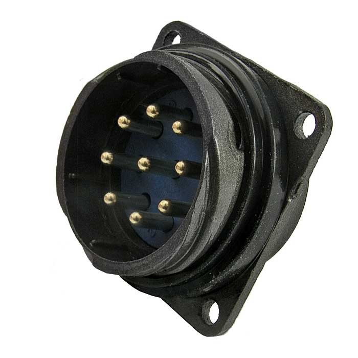 Разъём быстроразъёмный SZC FQ30-9pin ZJ, 9-ти контактный фото 1