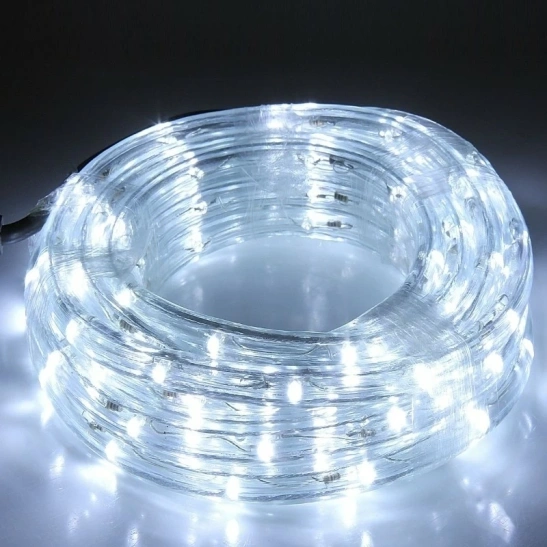 Дюралайт светодиодный 100-LED LSRC, белый, 3 жилы, D-13 мм фото 1