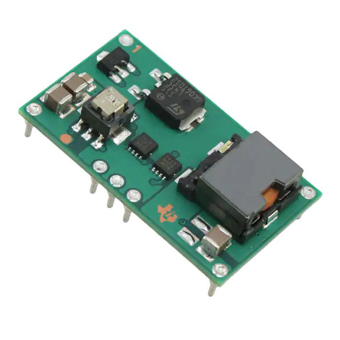 PTN78020WAH, DC/DC преобразователь импульсный Texas Instruments, 75.6 Вт, 2.5 В ... 12.6 В, 6 А, регулируемый, корпус DIPMODULE7 фото 1