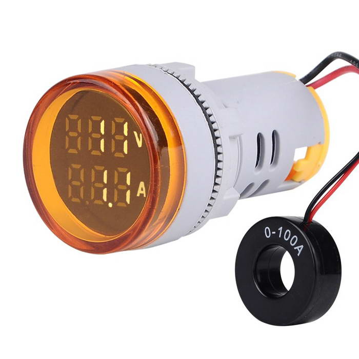 Цифровой LED вольтамперметр переменного тока RUICHI DMS-232 фото 1