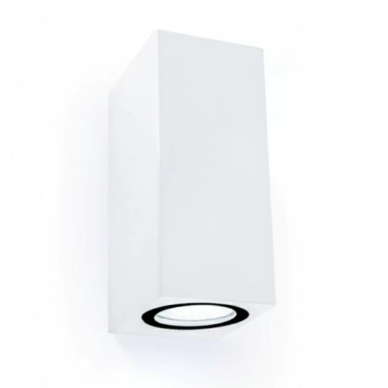 Светильник General (661121) MR16, 2*GU10 для фасадной подсветки белый IP65 фото 1
