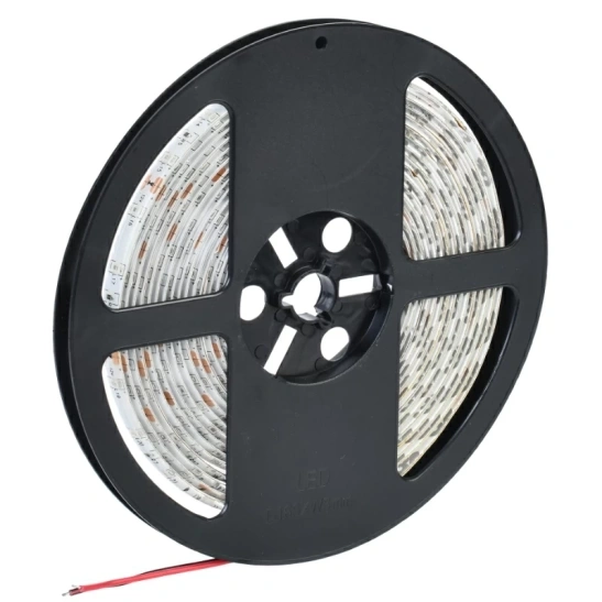 Лента светодиодная IEK 2835 5м, 60 LED, 4,8 Вт/м, 12 В, IP65, синий фото 1