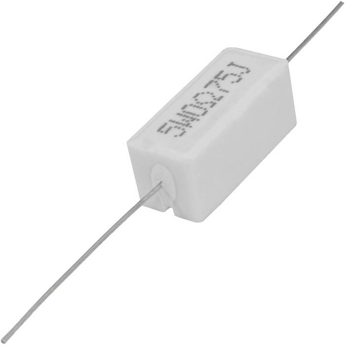 Мощный постоянный резистор RUICHI RX27-1 0.75 Ом 5W 5% / SQP5, керамо-цементный    корпус фото 1