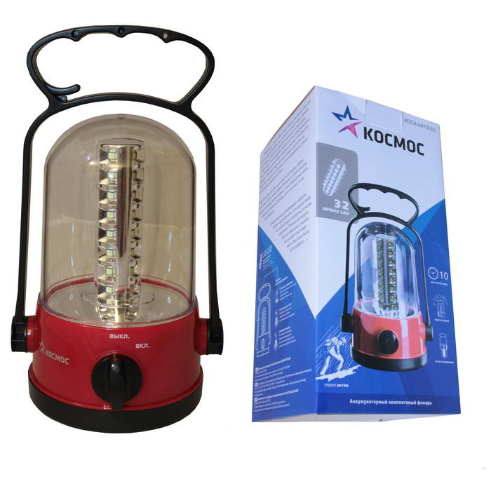 Фонари Космос 6010LED 32xLED 4V 2Ah фото 1