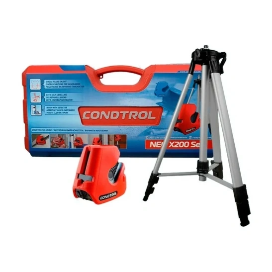 Лазерный нивелир Condtrol (Кондтрол) NEO X200 set арт.1-2-123 фото 1
