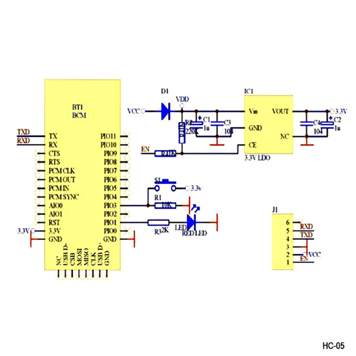 Электронные модули (ARDUINO) HC-05 Bluetooth transmission фото 2