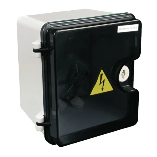 Корпус ЩМПпл 200х175х135 прозрачная дверь IP55  KRZMI фото 1