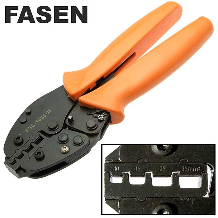 Кримпер для обжима кабельных наконечников FASEN FSC-1035GF фото 1