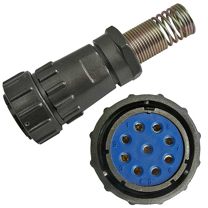 Разъём быстроразъёмный SZC FQ30-9pin TK-16, 9-ти контактный фото 1