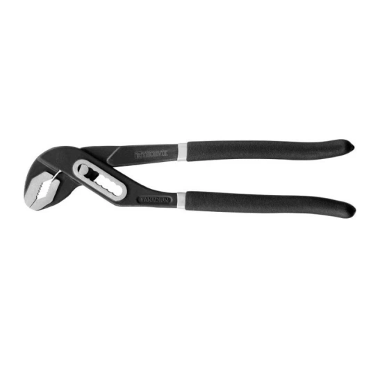 Клещи переставные с коробчатым захватом и ПВХ рукоятками, 300 мм, 0-44 мм, Торвик BJP0300 фото 1