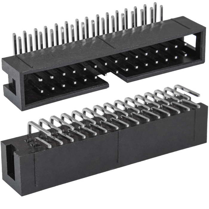 Разъём IDC RUICHI BH-30R (IDC-30MR), 30 контактов фото 1