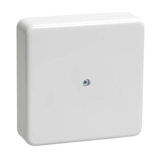 Коробка распаячная КМ для о/п 100х100х44 мм белая ИЭК фото 1