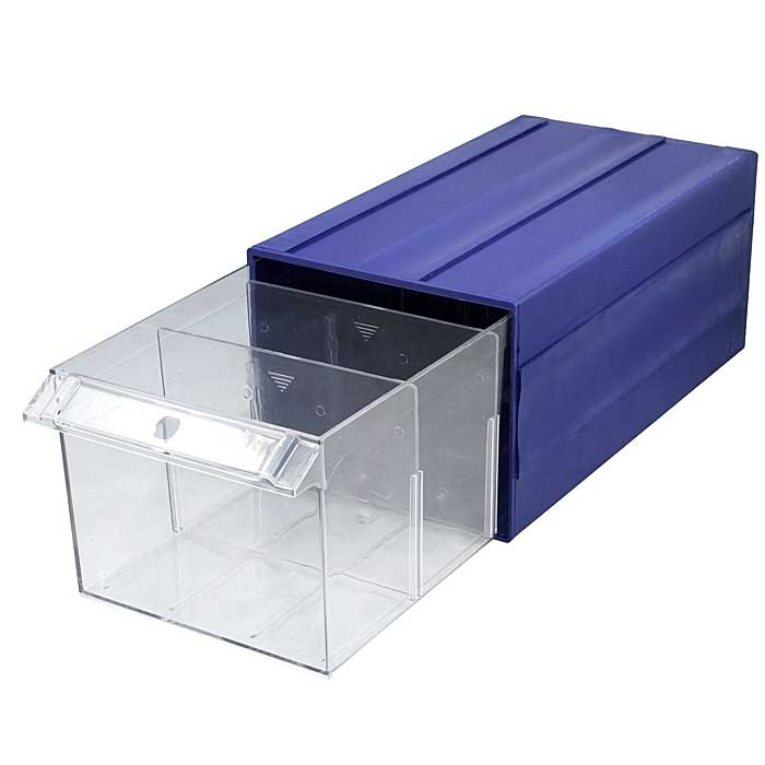Ячейка наборная FUHENGSHENG 130х160х317 (ВхШхГ) синяя, материал HDPE фото 1