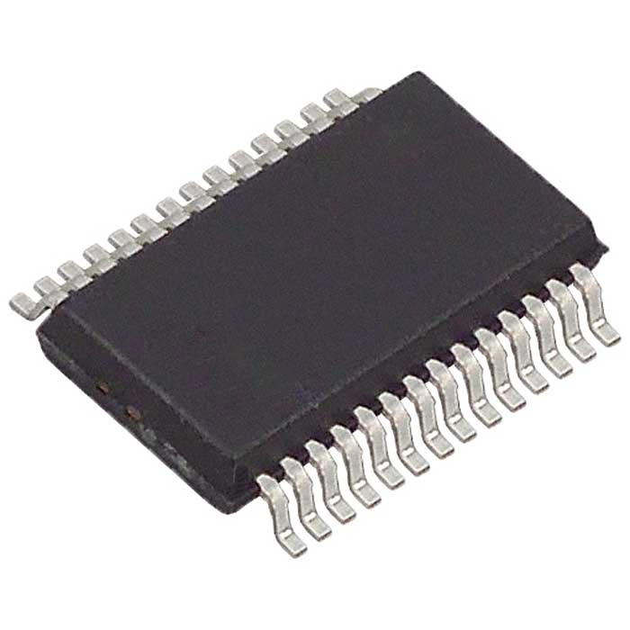 PIC18F25K80-I/SS, Микроконтроллер Microchip 8-бит, PIC, 64 МГц, 32 Кб флэш-память, 24 I/O,  корпус SSOP-28 фото 1