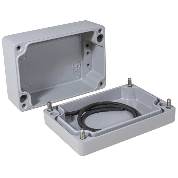 Корпус для РЭА алюминиевый влагозащищенный ZTM-ELECTRO Z11А-65, IP67, 100х70х45 мм фото 1