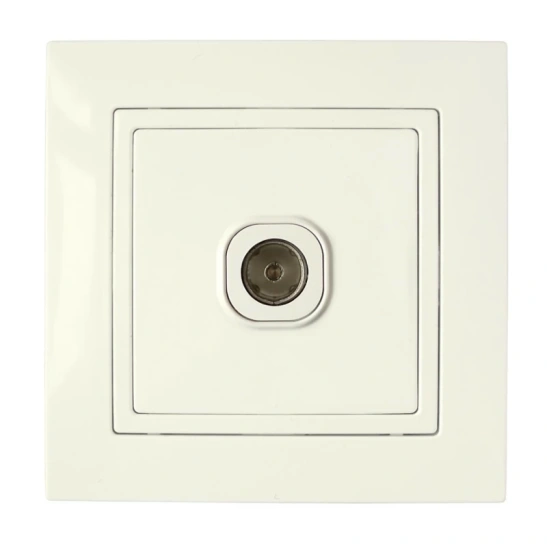 Розетка ТР-046  ТВ бежевый с/у "УЮТ" Светоприбор фото 1