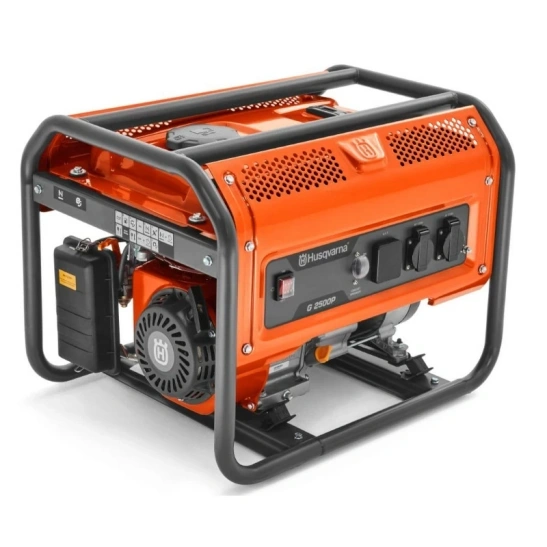 Генератор Husqvarna (Хускварна) бензиновый G2500P, 2,2 кВт, 220 В, бензин, 15 л, НОВЫЙ фото 1