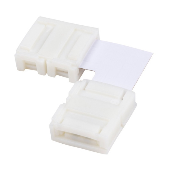 Коннектор TDM (SQ0331-0352) L-образный для светодиодной ленты RGB 10 мм фото 1