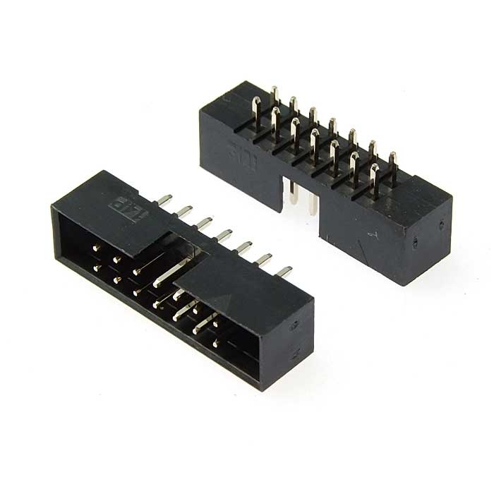 Разъём IDC RUICHI BH2-14(IDC2-14MS)наклон 2.00 мм, 14 контактов фото 1