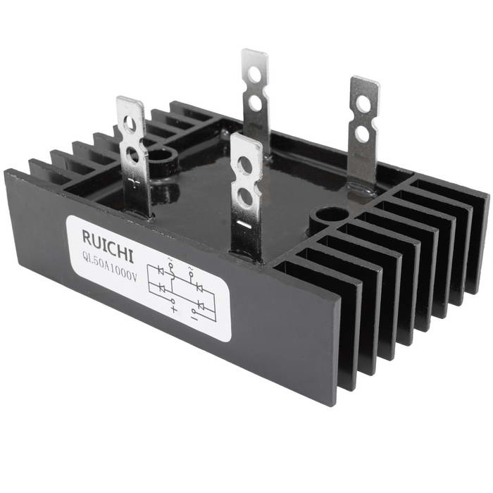 QL50A RUICHI диодный мост, 1000 В, 50 А, 60 x100 мм фото 1