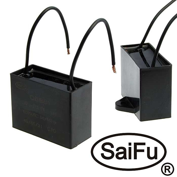 Пусковой конденсатор SAIFU CBB61, 30 мкФ, 630 В фото 1