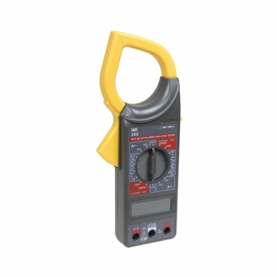 Клещи токоизмерительные EXPERT 266C IEK (TCM-1C-266) фото 1