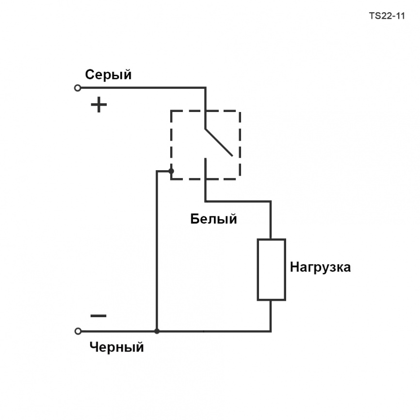 Кнопка сенсорная с подсветкой, с фиксацией  RUICHI TS22-11ZC/G/S off-on, М22, IP68,   нержавеющая сталь фото 2