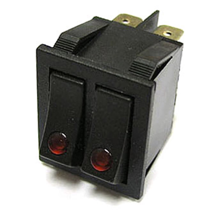 Клавишный переключатель RUICHI IRS-2101E-1C, ON-OFF фото 1
