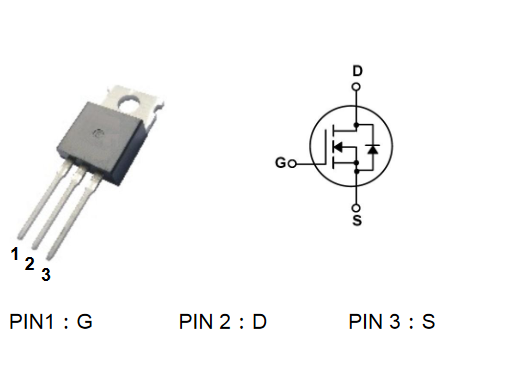IRFB4110PBF JSMSEMI полевой транзистор (MOSFET), N-канал, 100 В, 180 А, TO-220 фото 2