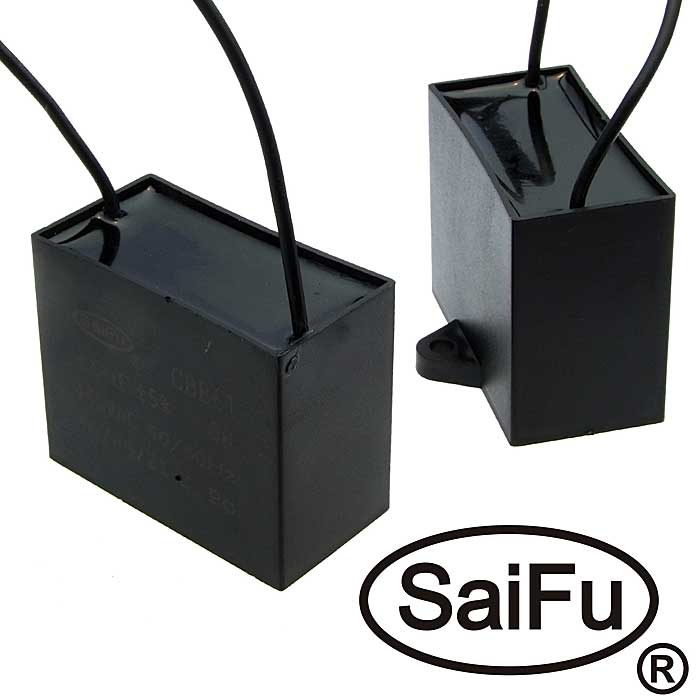 Пусковой конденсатор SAIFU CBB61, 40 мкФ, 450 В фото 1