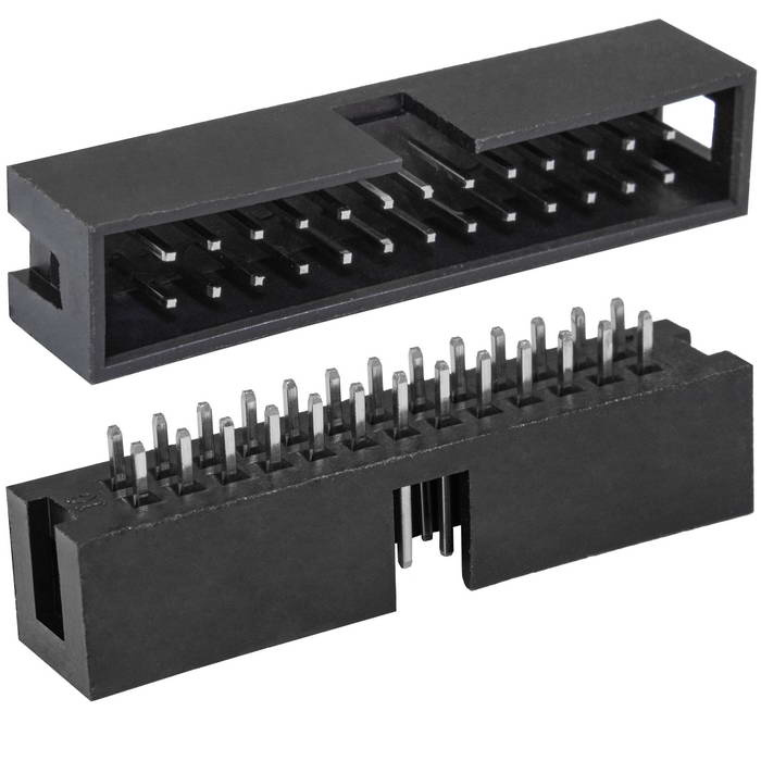 Разъём IDC RUICHI BH-26 (IDC-26MS), 26 контактов фото 1