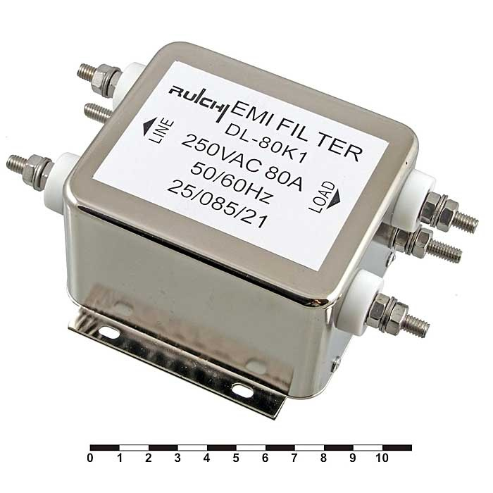 Сетевой фильтр  DL-80K1, 80А фото 1