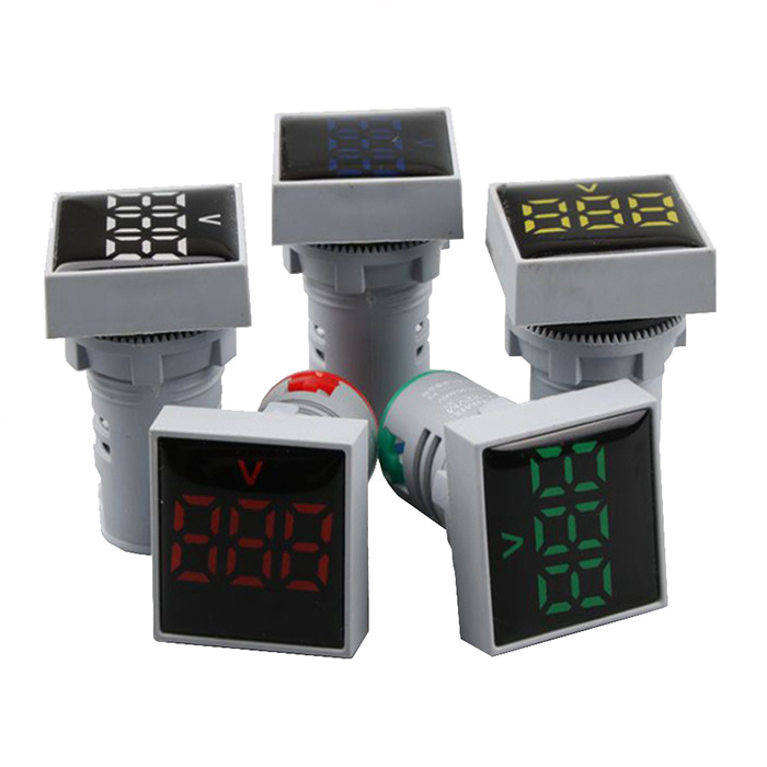 Цифровой вольтметр переменного тока с LED-дисплеем RUICHI DMS-121 фото 2
