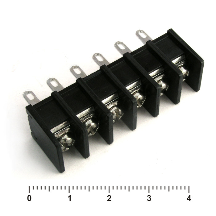 Клеммники барьерные T31-BM22-06 (7.62mm) фото 1