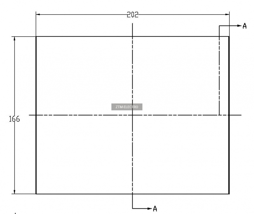 Корпус для РЭА негерметичный пластиковый ZTM-ELECTRO Z15-9, 200x165x65 мм, настольный фото 2