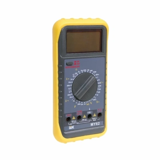 Мультиметр цифровой PROFESSIONAL MY63 IEK (TMD-5S-063) фото 1