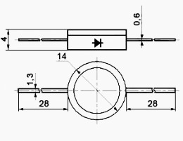 Диод низковольтный 2Д213Г фото 2