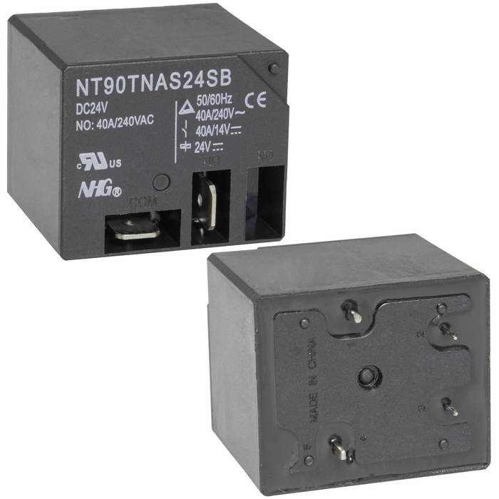 Электромагнитные реле NT90T-N-A-S-DC24V-S-B-0.9 фото 1