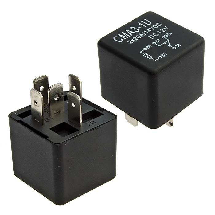 Электромагнитное реле RUICHI CMA3-1U 12VDC (792H) 40A, Form U (OFF-ON фото 1