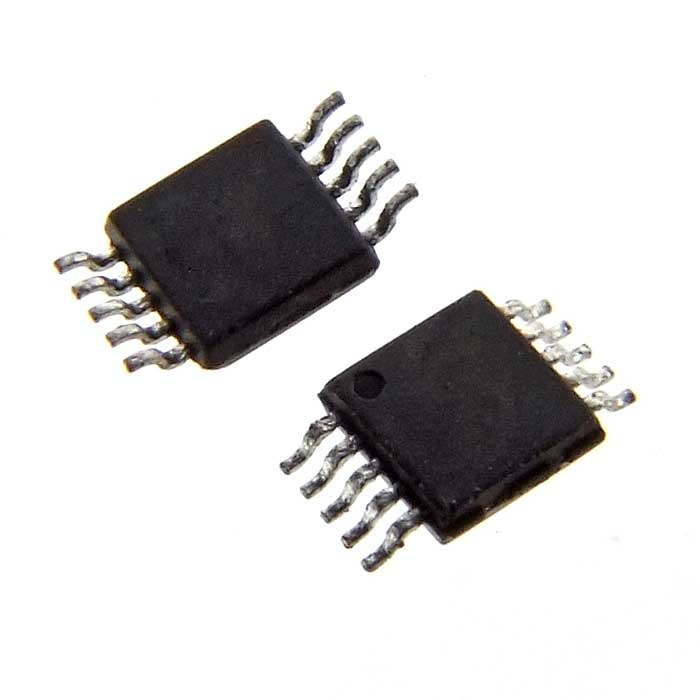 ADG736BRMZ-REEL, аналоговый переключатель Analog Devices, SPDT, корпус MSOP-10 фото 1