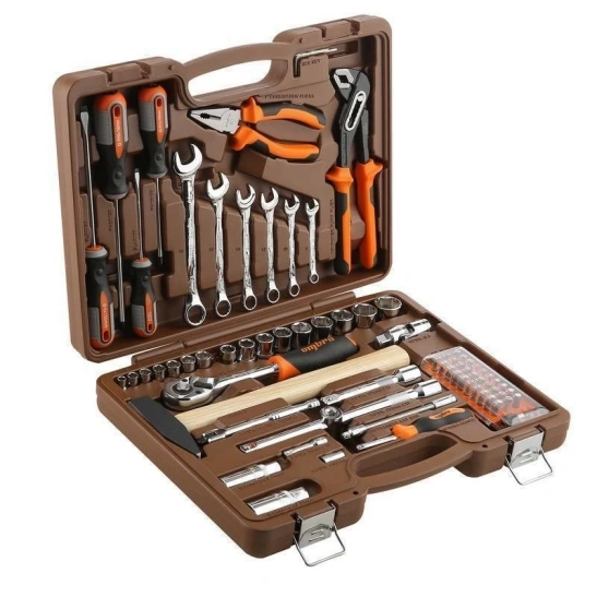 Набор инструментов 75 пр 1/2" 1/4" Ombra OMT75S фото 3