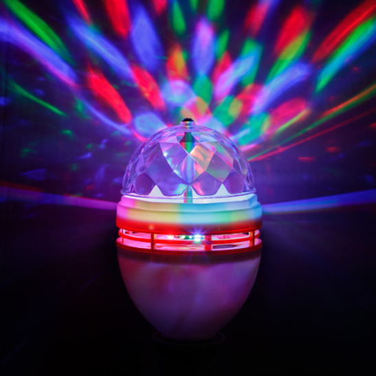 Диско-лампа светодиодная TDM (SQ0361-0500) 3 Вт Е27 220В RGB IP20 фото 1