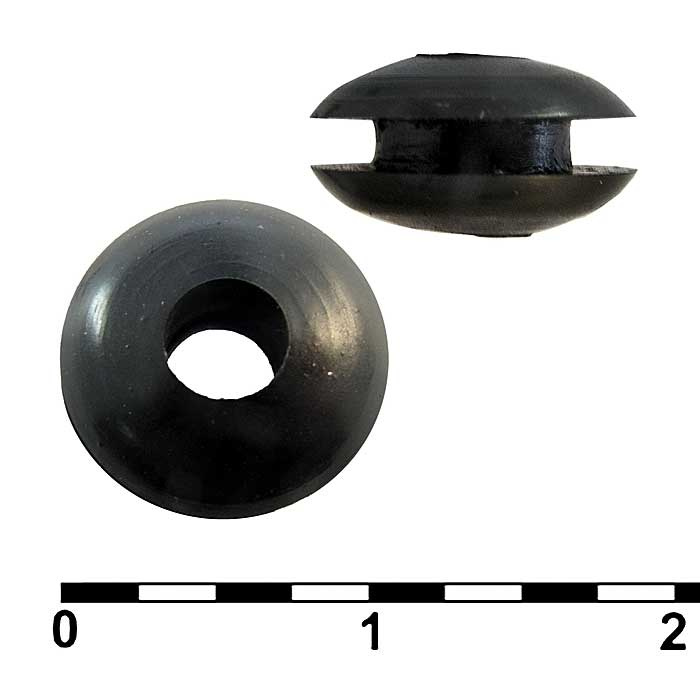 Втулка проходная RUICHI 4х10х6х5.5х1.5, резина EPDM фото 1