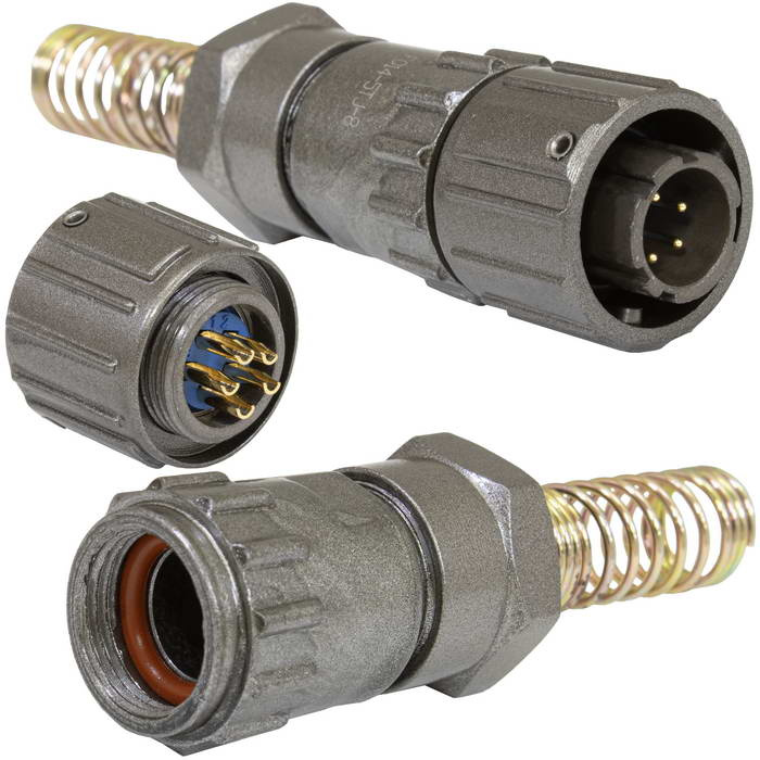 Разъём быстроразъёмный RUICHI FQ14-5pin TJ-8, 5-ти контактный фото 1