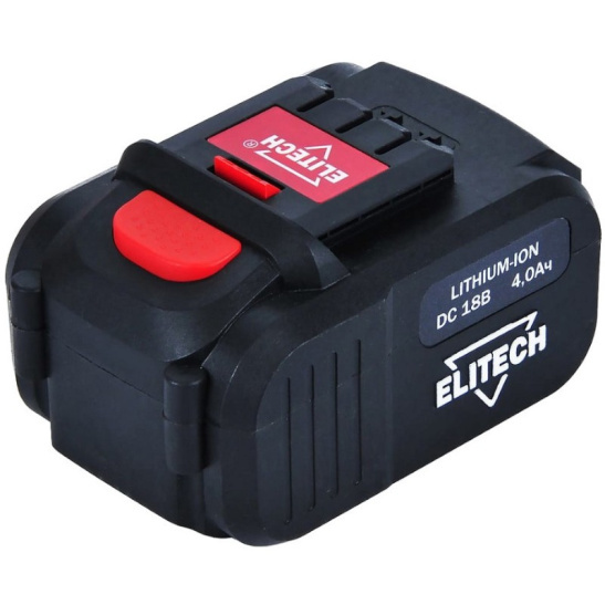 Аккумуляторная батарея ELITECH 18 V/ 4.0Ач 1820.067700. Элитеч фото 1