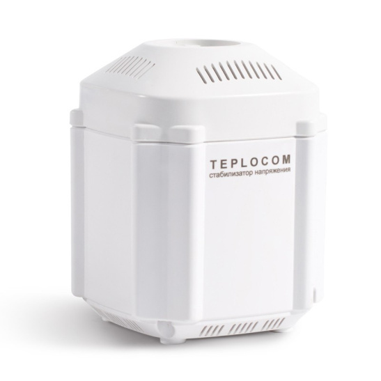 Стабилизатор напряжения Бастион Teplocom ST-222/500, настольный, релейный, однофазный, 220 В фото 1