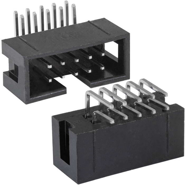 Разъём IDC RUICHI BH-10R (IDC-10MR), 10 контактов фото 1