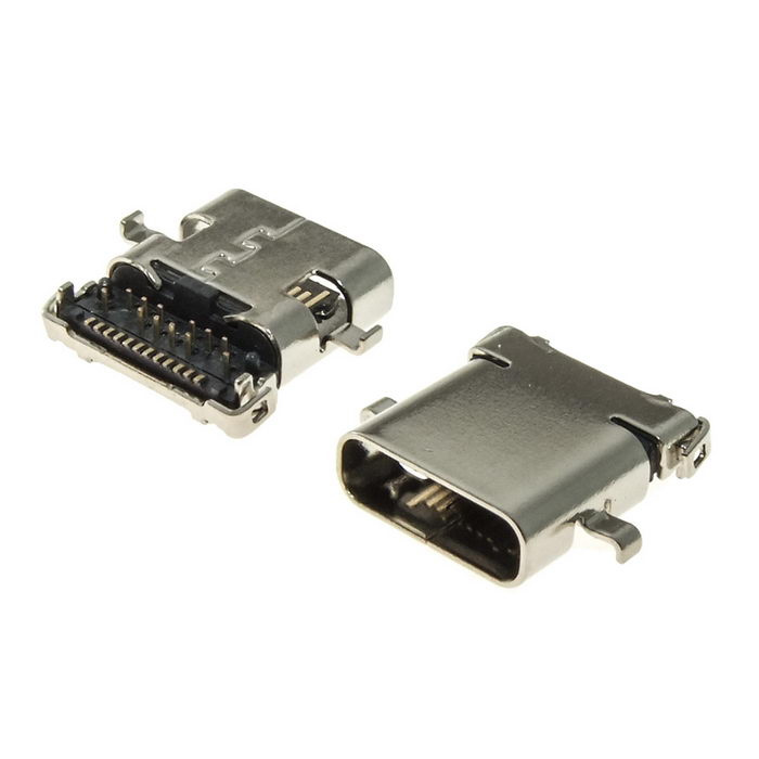 Разъём USB RUICHI USB3.1 TYPE-C 24PF-006, 24 контакта фото 1