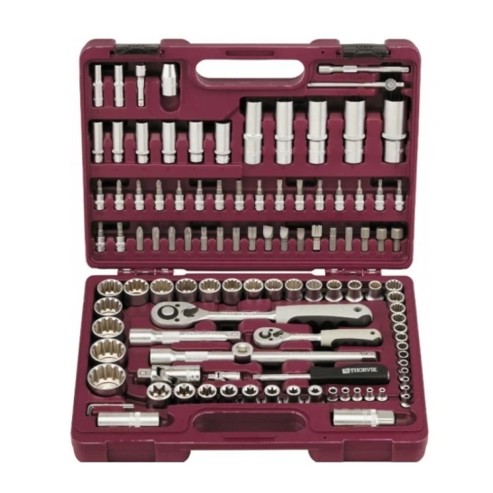 Набор инструментов с головками торцевыми MultiProf  1/4",1/2" 108 предмета, UTS0108MP THORVIK(Торвик)-Тайвань фото 2
